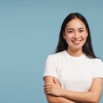 Femme confiante au travail